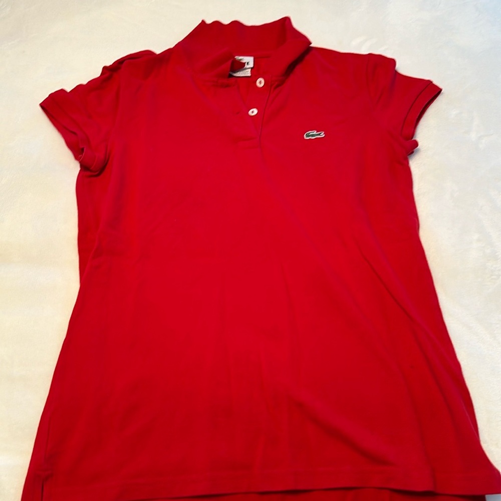 Women’s Lacoste Colored shirt size 40